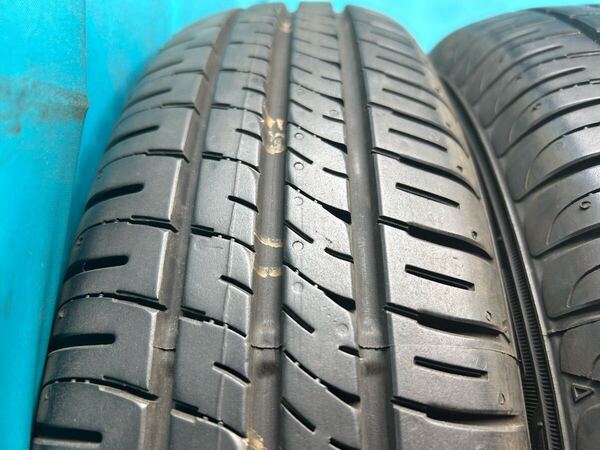 ②2024.2023年製145/80R13バリ山!ツブ有り!中古タイヤ4本セット DUNLOP ダンロップ エナセーブ EC204 夏タイヤ
