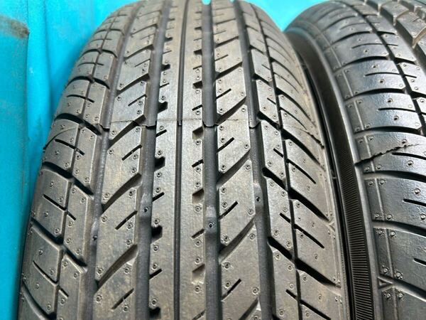 ①2024年製155/65R14バリ山!ツブ付き!中古タイヤ4本セット YOKOHAMA ヨコハマ S306 夏タイヤ