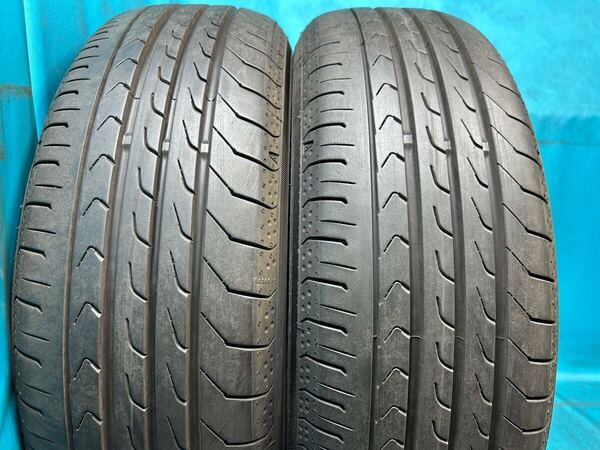 2024年製バリ山!165/60R15 中古タイヤ2本セットYOKOHAMA ヨコハマ BluEarthブルーアース RV-03CK RV03 夏タイヤ