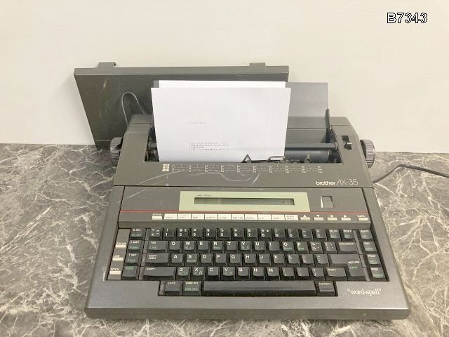 タイプライター ブラザー JP7-533 ヴィンテージ品 日本製 昭和