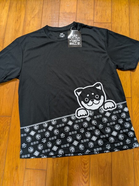 和んこ堂 半袖 L 黒柴印 シバイヌ 柴犬 メンズ 半袖Tシャツ Tシャツ カットソー バックプリント