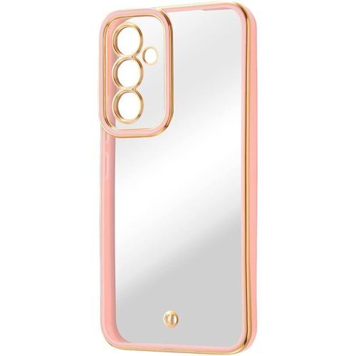 デジタルアルキミスト Galaxy A54 5G ケー 1 耐衝撃 ソフト ケース メッキ加工/ピンク/ゴールド 303