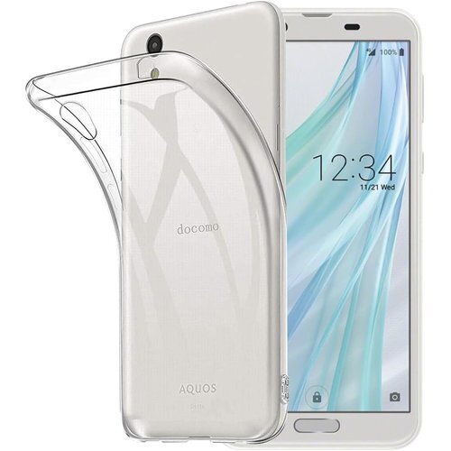AQUOS sense2 SHV43 / Androi PUクリアケース 保護カバー 手触り良い 透明感が長持ち 359