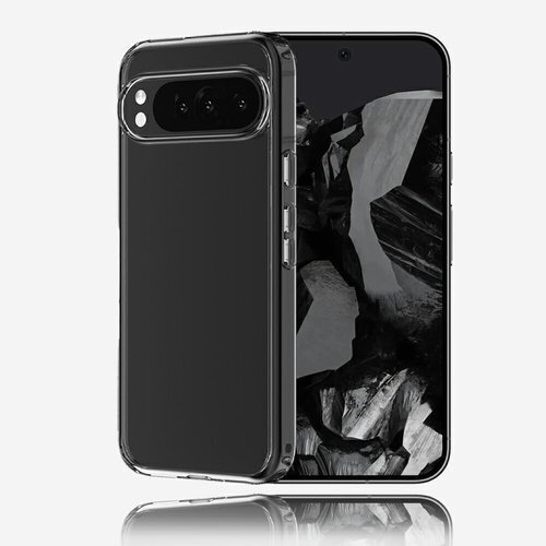 Google Pixel 9 Pro XL ケース 透 衝撃吸収 保護カバー シリコン TPU素材 ソフトケース 467
