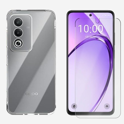 OPPO A3 5G A402OP CPH2639 ケ TPU素材 ソフトケース フィルム:クリアケース:クリア 667