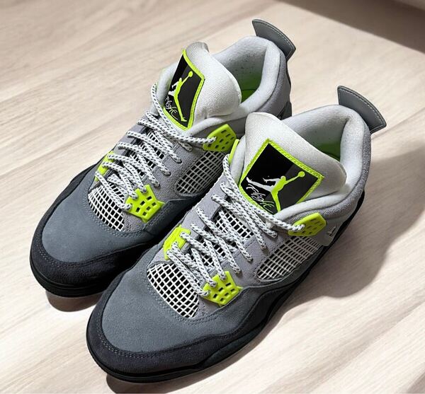 ナイキ NIKE エアジョーダン4 AIR JORDAN イエローグラデ ネオン 27.0 レトロ CT5342-007