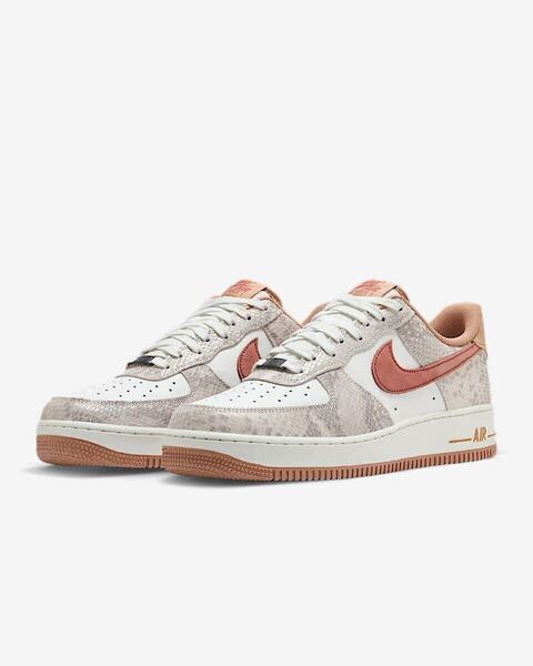 送料無料 27.5cm Nike Air Force 1 ‘07 LV8 Low Pink Snakeskin ナイキ エアフォース ピンクスネーク サミットホワイト セイル US9.5