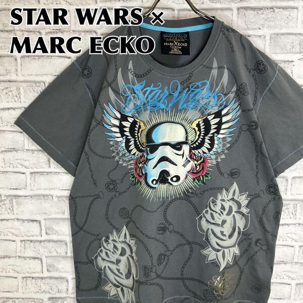 STAR WARS × MARC ECKO スターウォーズ × マークエコー 00s Tシャツ 半袖 輸入品 春服 夏服 海外古着 映画 洋画 シネマ ムービー