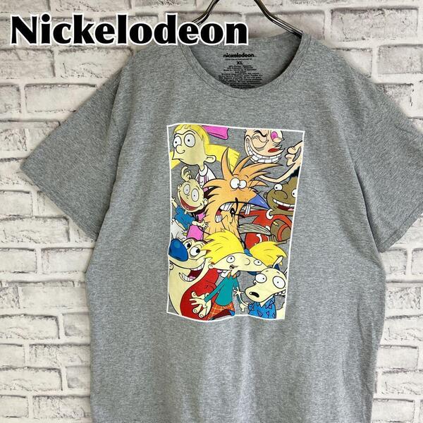 Nickelodeon ニコロデオン キャラクター アニメ Tシャツ 半袖 輸入品 春服 夏服 海外古着 テレビ