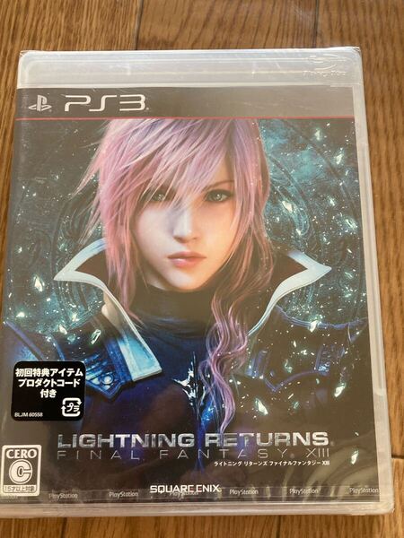 未開封 PS3 ライトニング リターンズ ファイナルファンタジーXIII