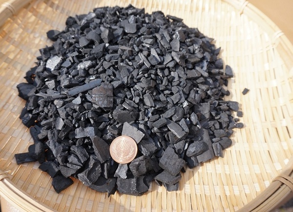 竹炭 粗目粉砕 1.5kg土壌改良 消臭