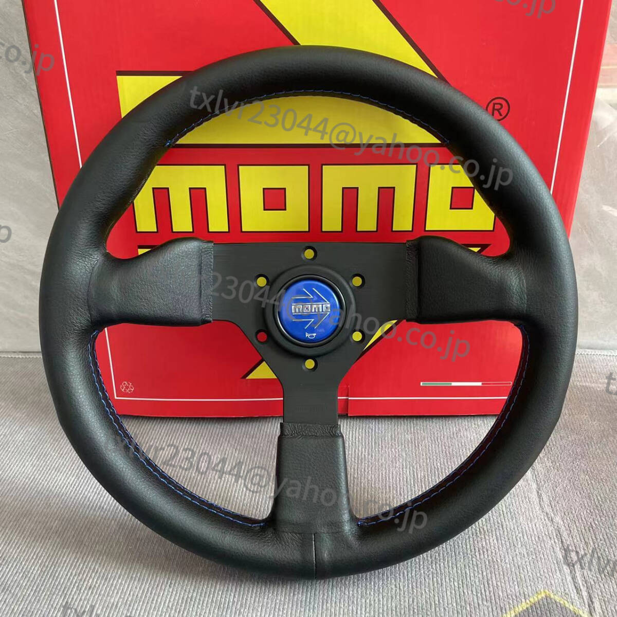 新品同様・数回使用 スエード革 ステアリング 13インチ 33cm Jdm-革製ステアリングホイール,13インチ,330mm,重さ,SIM