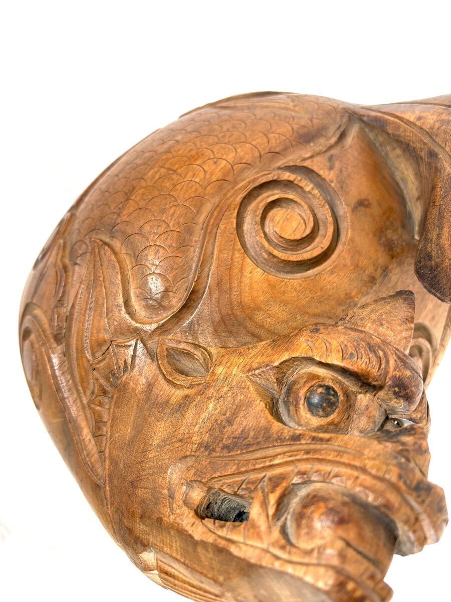 仏教美術 古青銅 鍍金 魚鼓 木魚 鳴物 Yahoo!オークション -「木魚」(アンティーク、コレクション) の