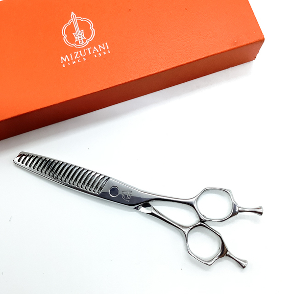 【ミズタニシザーズ ミズタニシザーMIZUTANI SCISSORS】Acroleaf WIDE M-15シザー セニング 美容ハサミ 約5~15% 5.8インチ 中古 sc2175