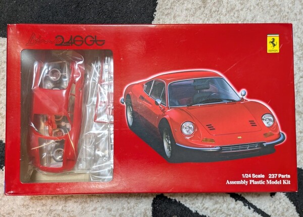 フェラーリ ディーノ246GTフジミ エンスージアストモデルNo38 1/24 プラモデル