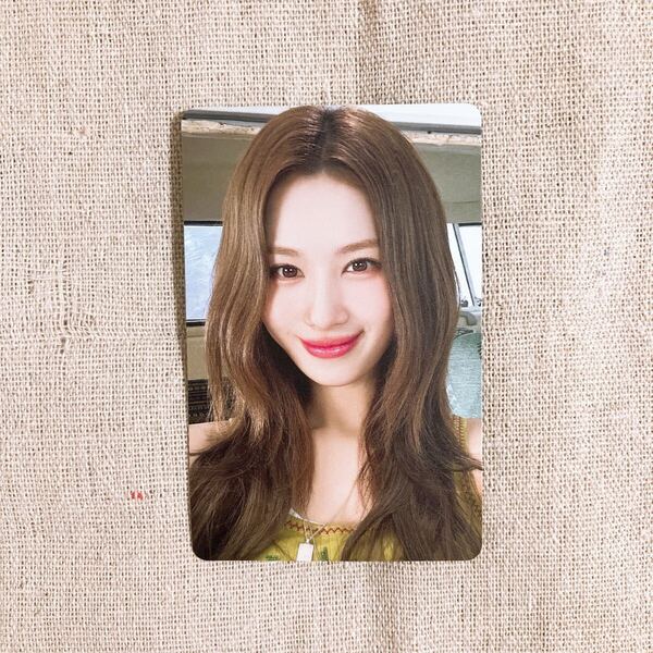 #TWICE5 サナ トレカ 初回限定盤 B TWICE アルバム フォトカード photocard 特典 初回限定盤B カード