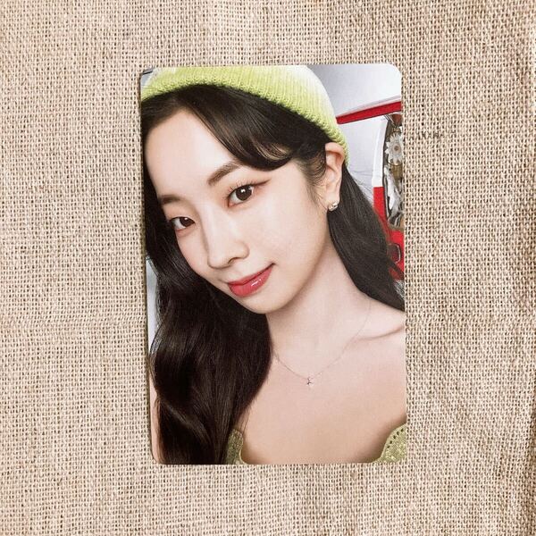 #TWICE5 ダヒョン トレカ 初回限定盤 B TWICE アルバム フォトカード photocard 特典 初回限定盤B