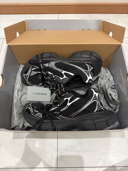 BALENCIAGA 3XL 41 ブラック ブラック スニーカー