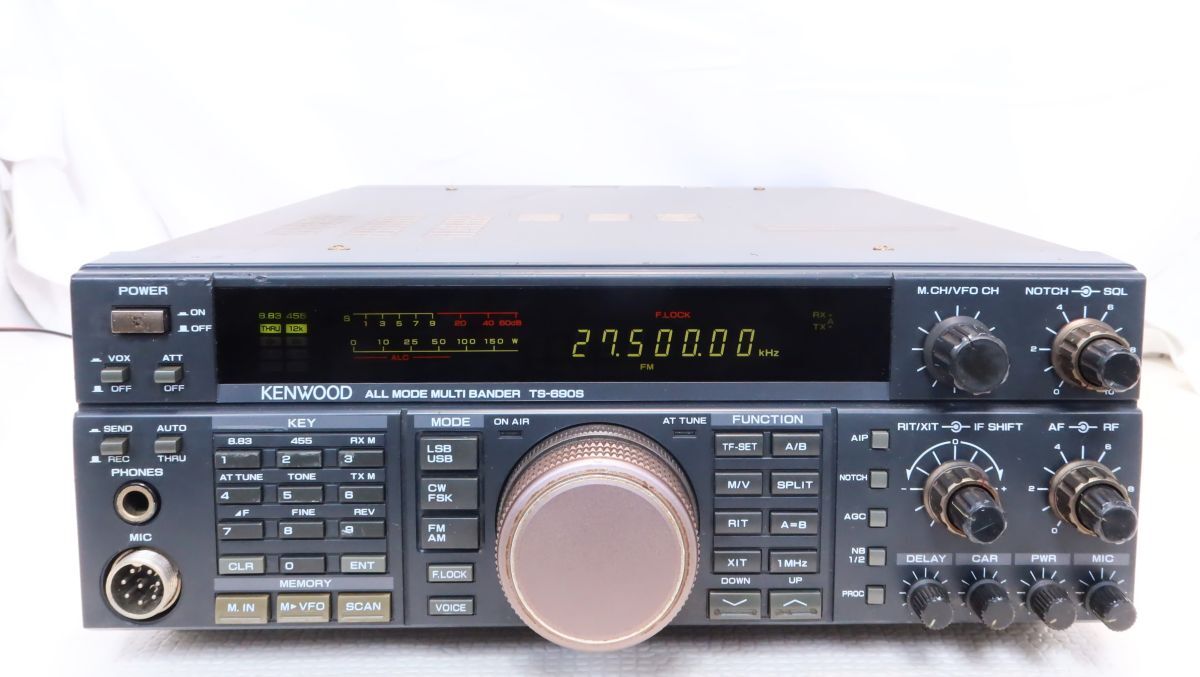 ☆最終値下!ケンウッド HF/50MHz帯オールモード機 TS-690V(現状) Yahoo!オークション -「kenwood ts-690s」の落札相場・落札価格