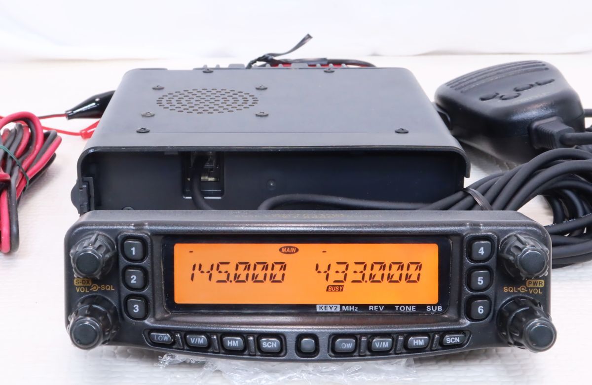 FT-8800 デュアルバンド トランシーバー セパレートケーブルキット付き Yahoo!オークション -「ft-8800 セパレート」(トランシーバー
