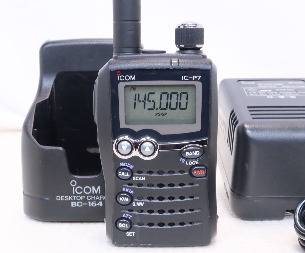 ICOM IC-P7 144/430 アマ無線 Yahoo!オークション -「ic-p7」(アマチュア無線) の落札相場