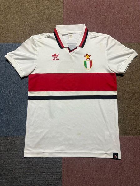 ACミラン 90s adidas シャツ バレージ