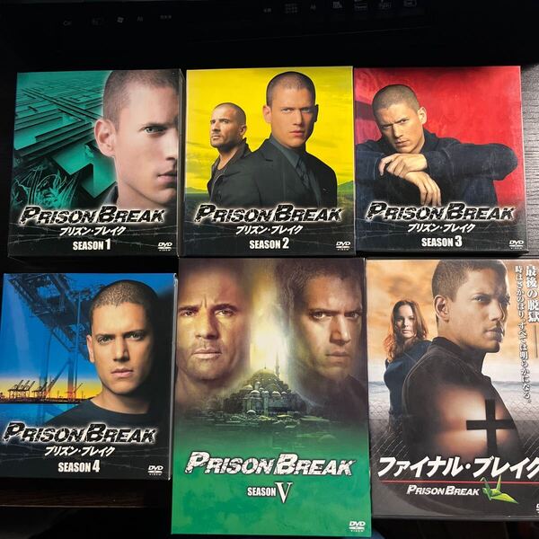 【即決】★プリズンブレイク シーズン1/2/3/4/5&ファイナルブレイク 全巻 セット★PRISON BREAK DVD
