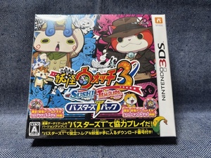 3DS☆妖怪ウォッチ3 スシ/テンプラ バスターズTパック☆新品・未開封品・即決有