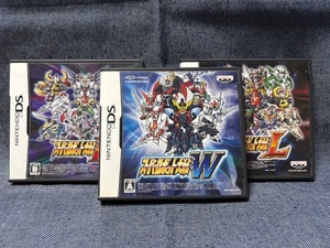 DS☆スーパーロボット大戦K L W☆3本セット・中古品・即決有