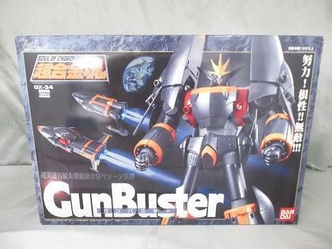 超合金魂ガンバスター【中古】 中古】(本体C/箱B)超合金魂 GX-34 ガンバスター[バンダイ]《発売