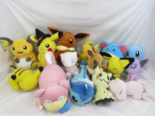 Yahoo!オークション -「ポケモンぬいぐるみまとめ」の落札相場