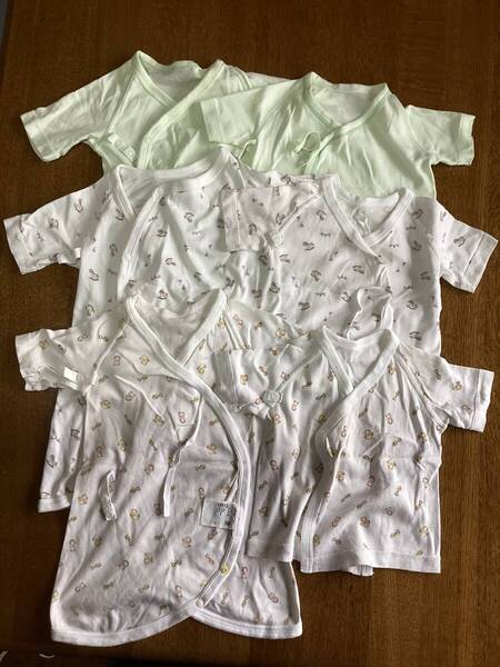 UNIQLO☆50〜60cm☆短肌着・コンビ肌着☆新生児☆3セット☆