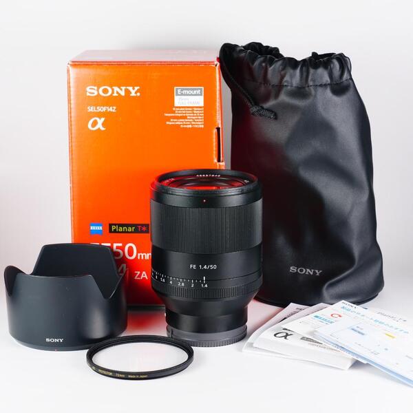 【極美品】SONY FE 50mm F1.4 ZA SEL50F14Z ツァイス