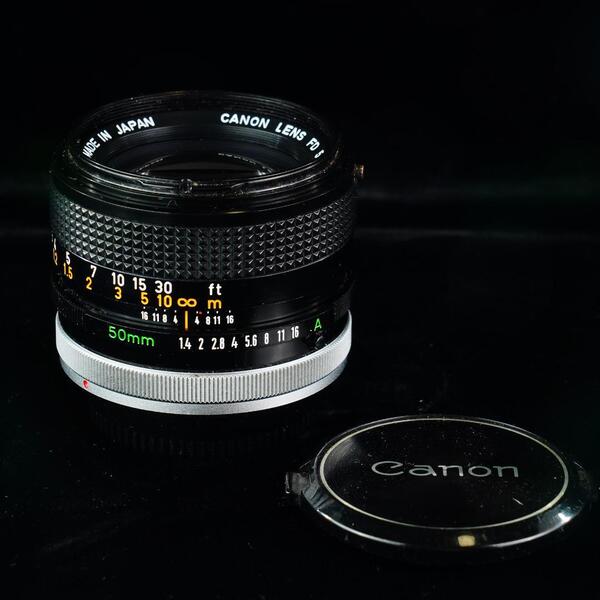 【極美品】動作◎ Canon FD 50mm F1.4 S.S.C 245