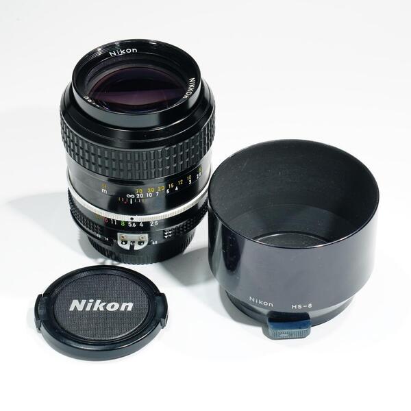 【極美品】動作◎ ニコン Ai Nikkor 105mm F2.5 760
