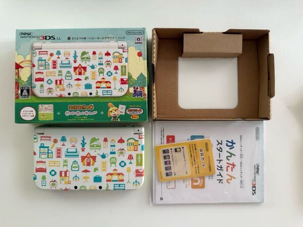 Newニンテンドー3DS LL どうぶつの森ハッピーホームデザイナー 箱付き