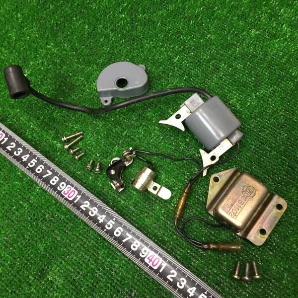 ロビン ポイント式点火コイル EC04 1140040 イグナイター コンデンサー コンタクトブレーカー 刈払機 NB40 Robin 草刈りマニア