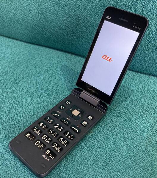 良品 GRATINA au KYF39 4G 京セラ ケータイ ガラケー ガラホ カメラ有 携帯電話 I0117