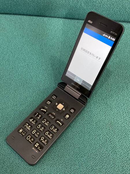 良品 GRATINA au KYF39 4G 京セラ ケータイ ガラケー ガラホ カメラ有 携帯電話 I0112