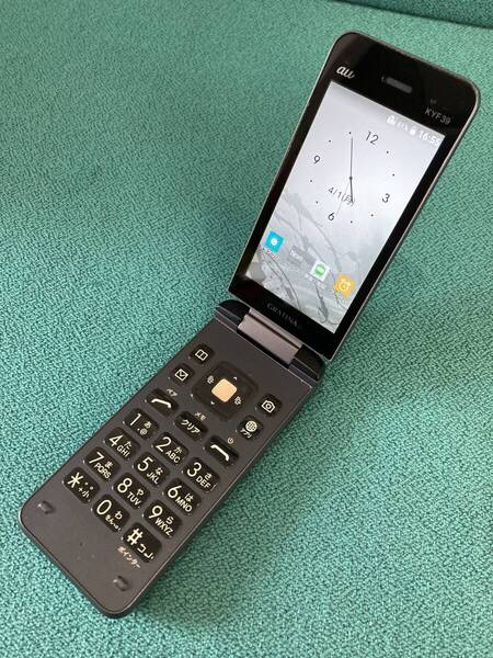 良品 GRATINA au KYF39 4G 京セラ ケータイ ガラケー ガラホ カメラ有 携帯電話 I0107