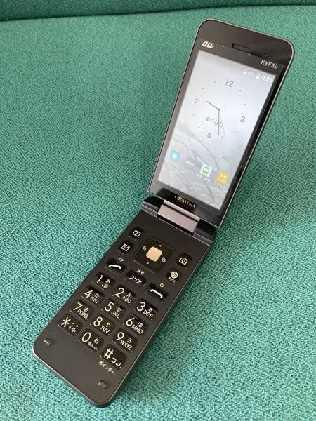 良品 GRATINA au KYF39 4G 京セラ ケータイ ガラケー ガラホ カメラ有 携帯電話 I0147