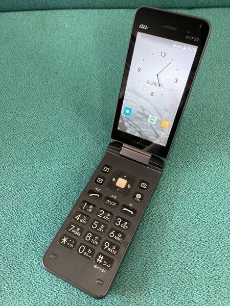 良品 GRATINA au KYF39 4G 京セラ ケータイ ガラケー ガラホ カメラ無し 携帯電話 a003