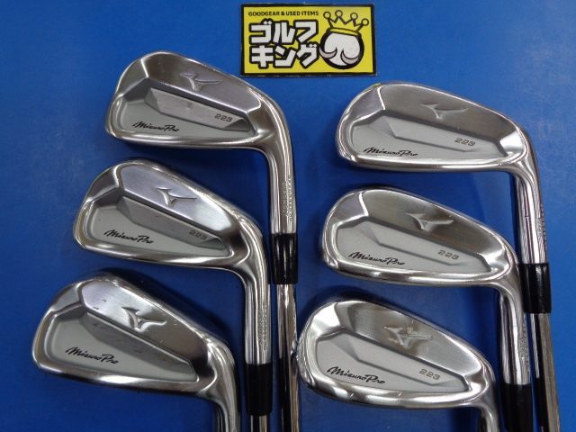 週末値下▽ミズノプロ223アイアン▽6〜P︰5本セット