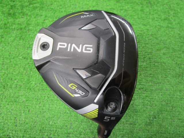 ピン G430 MAX フェアウェイウッド #5 [PING TOUR 2.0 CHROME 75