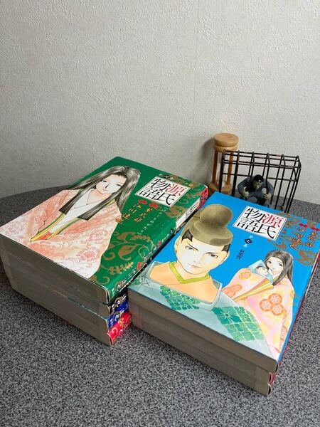 【お家時間マンガ一気読みセール】「SCオールマン愛蔵版 源氏物語 1〜7巻」【全巻完結セット】江川達也 / 紫式部