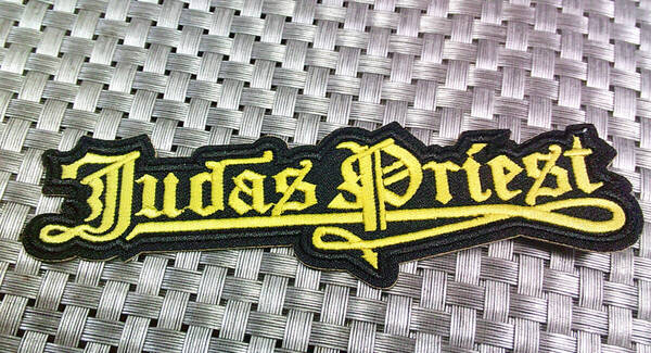 《黄黒JP英語》■新品『JUDAS PRIEST /ジューダスプリースト』ミュージシャン 刺繍ワッペン■イングランドバンド ■ミュージック 音楽