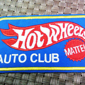 《青黄赤HW車》車魂◆新品 ホットウィール Hot Wheelsアメリカ 玩具 ミニカー 刺繍ワッペン(パッチ)◆自動車 モータースポーツ■