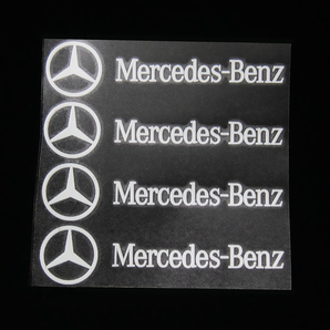 メルセデスベンツ Mercedes-Benz 転写式 カッティングステッカー 12mm×79mm 1シート