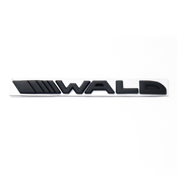 WALD BlackBison ステッカー シール 立体 3D ブラック