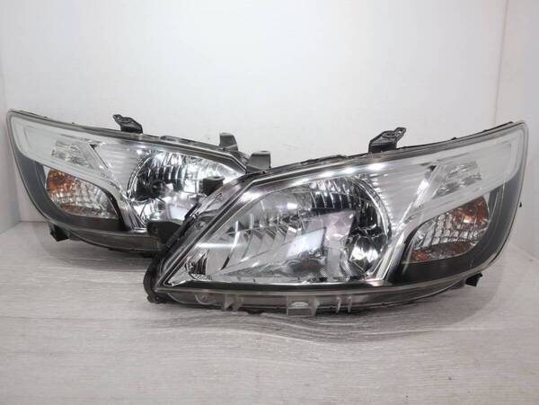 キレイ 破損なし 後期 【コーティング済】 車検◯ HID キセノン ICHIKOH 1861 BR55-8 エクシーガ YA4 YA5 YA9 YAM ヘッドライト 左右